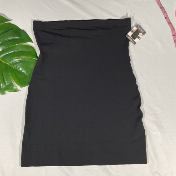 NWT Yummie [ PLUS 1X ] Yulia‎ High Waist Smoother Slip Skirt Black - Picture 3 of 12